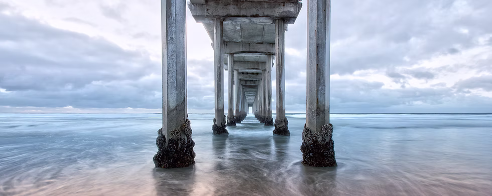 Stormy Pier